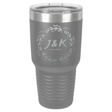 J & K Trendy Print Insulated Tumbler